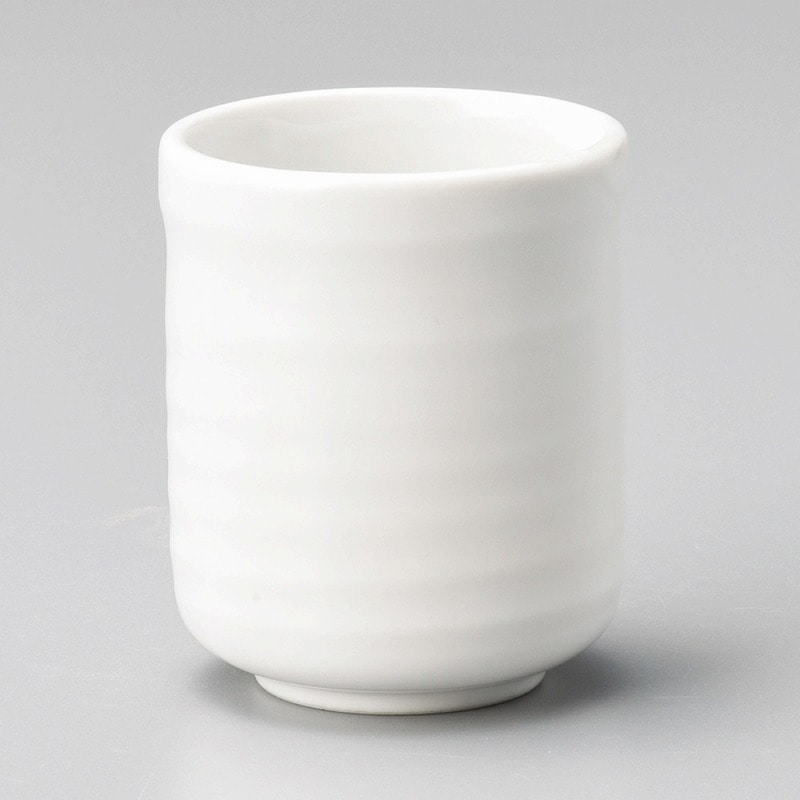 金正陶器 白釉長湯呑 1個(ご注文単位1個)【直送品】