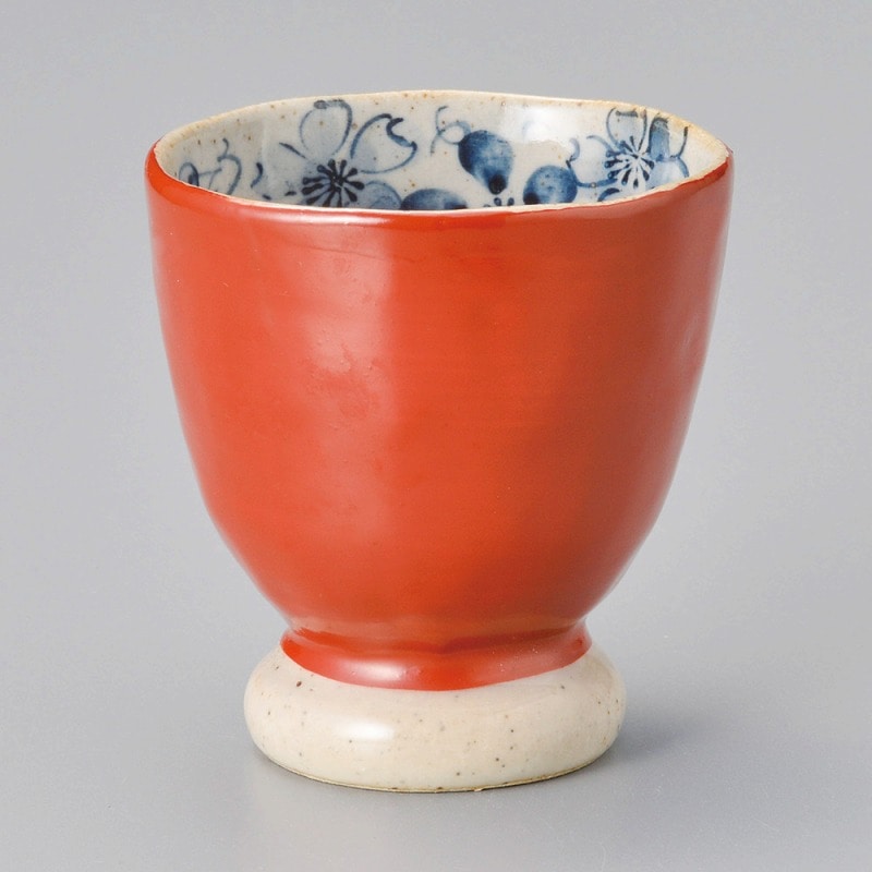 金正陶器 朱巻さくら湯呑(小) 1個(ご注文単位1個)【直送品】