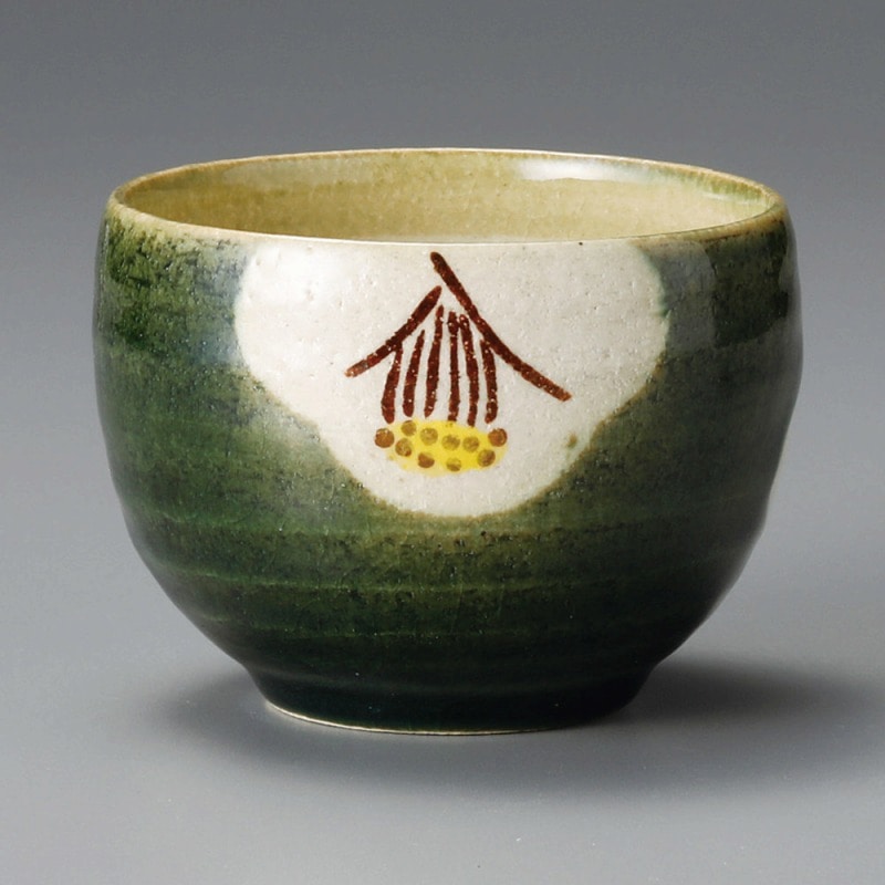金正陶器 織部梅一服碗 1個(ご注文単位1個)【直送品】