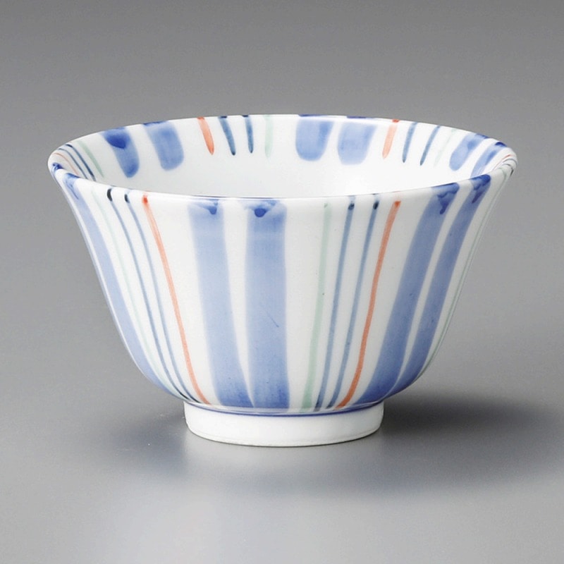 金正陶器 色十草反千茶 1個(ご注文単位1個)【直送品】