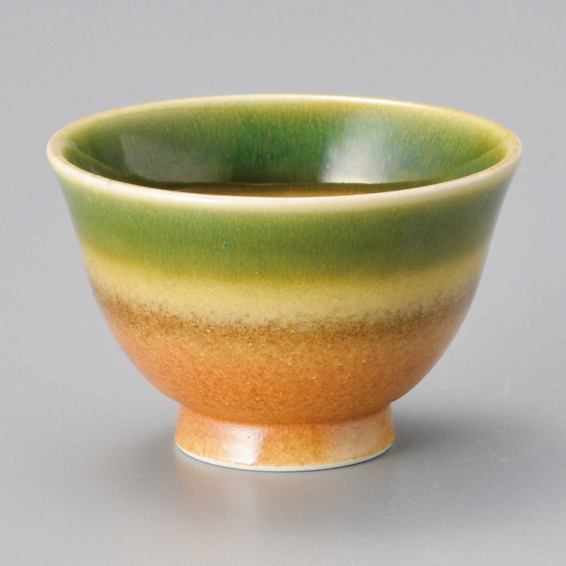 金正陶器 黄瀬戸吹反千茶 1個(ご注文単位1個)【直送品】