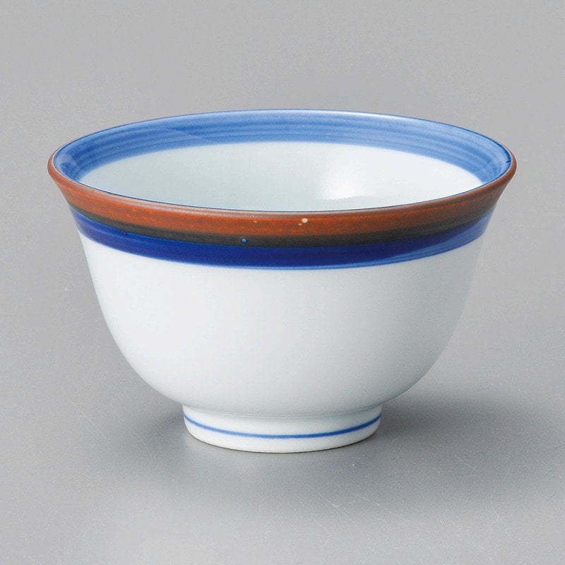 金正陶器 二色筋反煎茶 1個(ご注文単位1個)【直送品】
