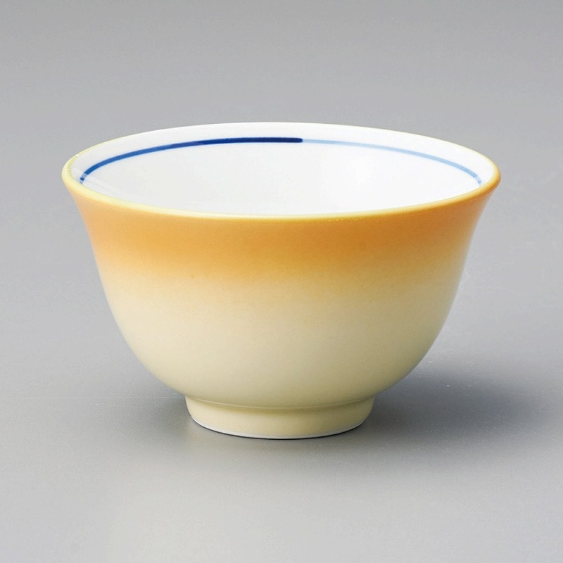 金正陶器 黄彩反千茶 1個(ご注文単位1個)【直送品】
