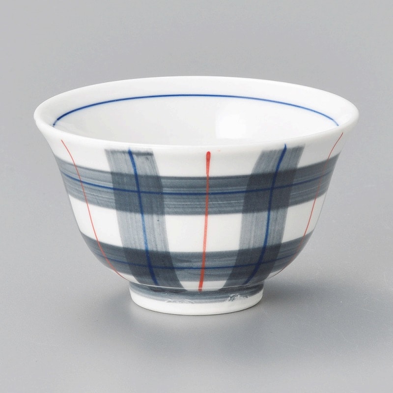 金正陶器 チェック反千茶 1個(ご注文単位1個)【直送品】