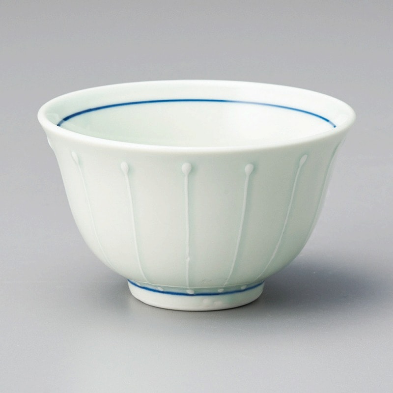 金正陶器 ヒワ磁一珍十草反煎茶 1個(ご注文単位1個)【直送品】
