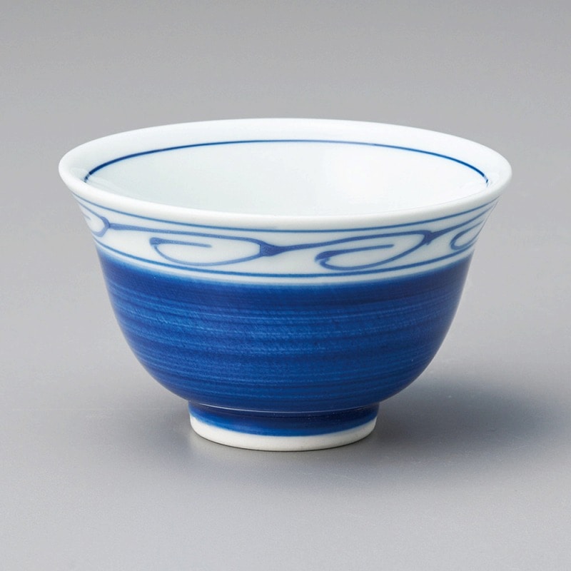 金正陶器 呉須巻なると中平 1個(ご注文単位1個)【直送品】