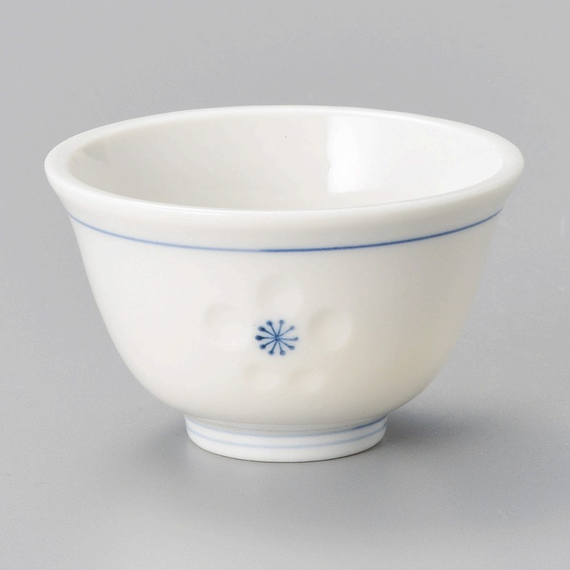 金正陶器 梅彫厚口反煎茶 1個(ご注文単位1個)【直送品】