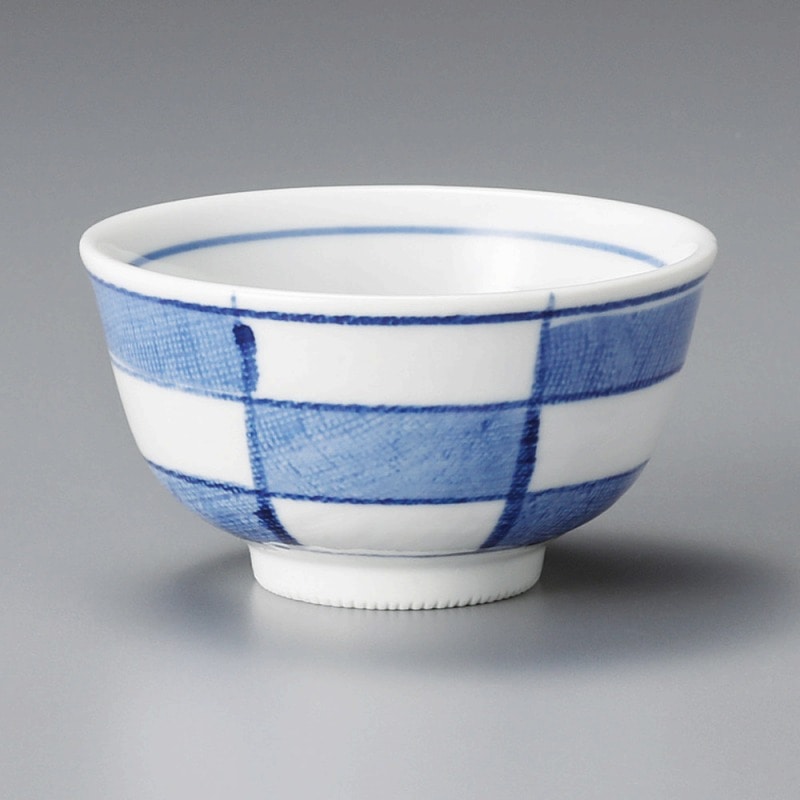 金正陶器 布目市松厚口反千茶 1個(ご注文単位1個)【直送品】