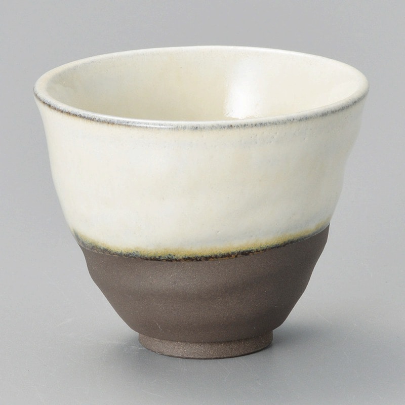 金正陶器 黒陶塗分小湯呑 1個(ご注文単位1個)【直送品】