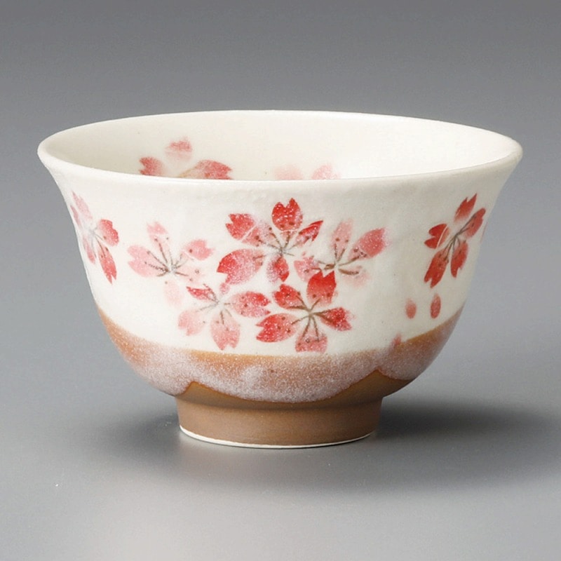 金正陶器 平安桜反千茶 1個(ご注文単位1個)【直送品】