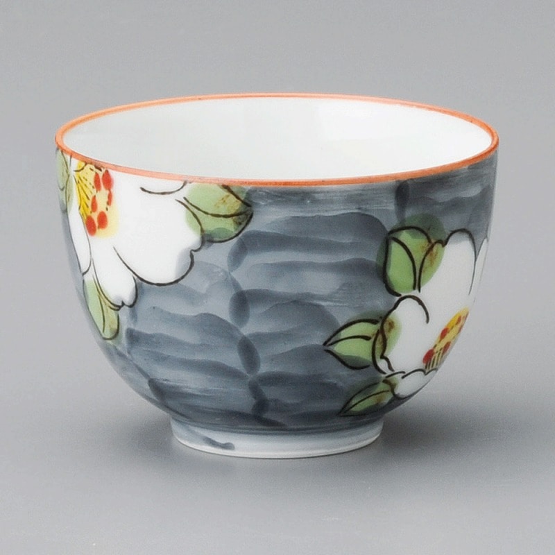 金正陶器 白花京千茶 1個(ご注文単位1個)【直送品】