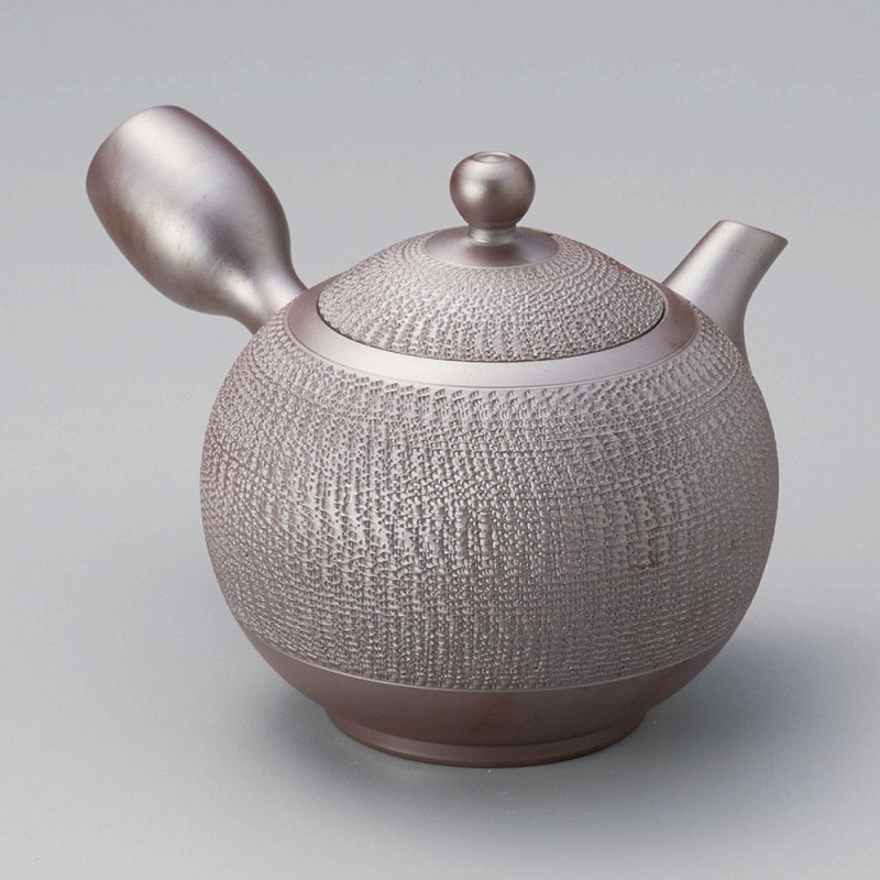 金正陶器 紫泥・丸ビリ陶製茶漉し 1個(ご注文単位1個)【直送品】
