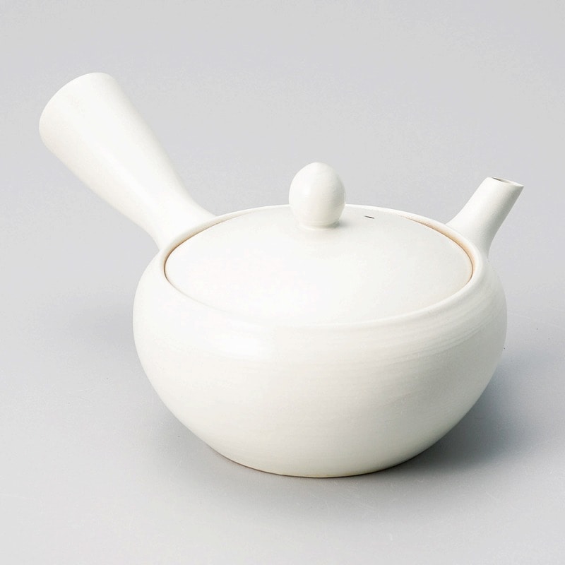 金正陶器 白鉄鉢急須(そこ網) 1個(ご注文単位1個)【直送品】