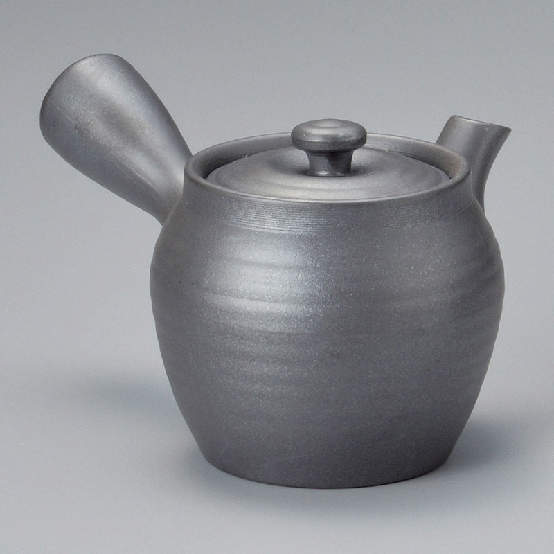 金正陶器 1.5つぼ形ようがん万古急須(丸アミ) 1個(ご注文単位1個)【直送品】