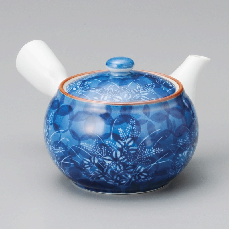 金正陶器 秋草M中急須 1個(ご注文単位1個)【直送品】