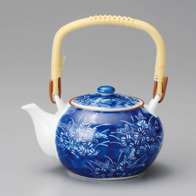 金正陶器 秋草M4号土瓶 1個(ご注文単位1個)【直送品】