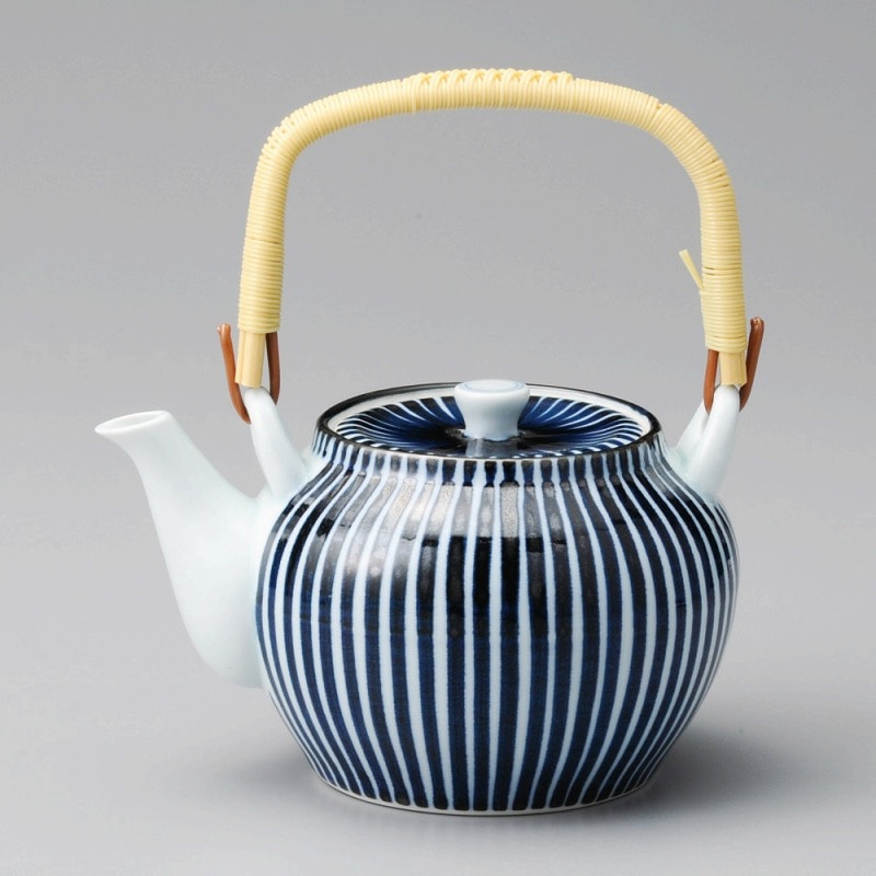 金正陶器 青磁十草6号土瓶 1個(ご注文単位1個)【直送品】