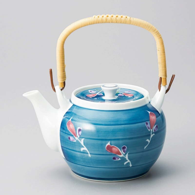 金正陶器 花娘8号土瓶 1個(ご注文単位1個)【直送品】