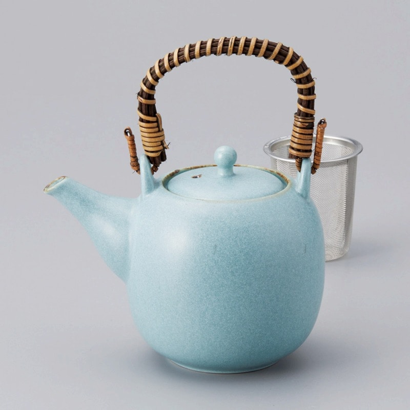 金正陶器 ソーダつるつる土瓶(茶コシ付) 1個(ご注文単位1個)【直送品】