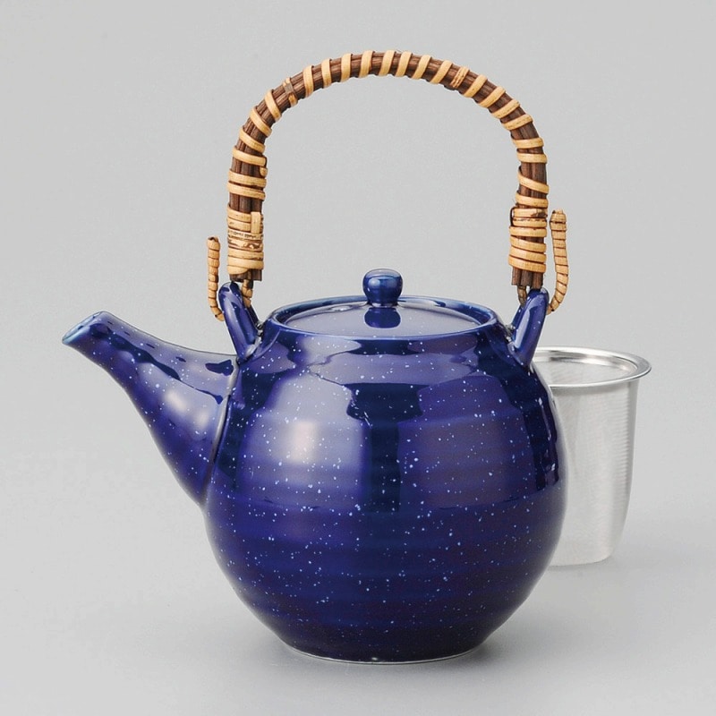 金正陶器 夜空土瓶 アミ付 1個(ご注文単位1個)【直送品】