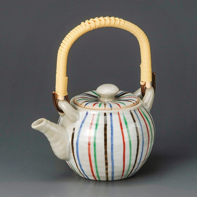 金正陶器 十草豆土瓶 1個(ご注文単位1個)【直送品】