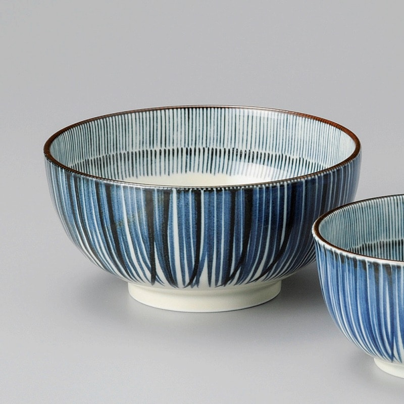 金正陶器 古染細十草軽量5.5丼 1個(ご注文単位1個)【直送品】