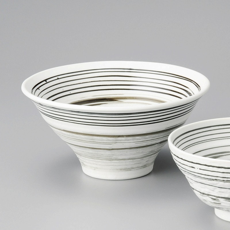 金正陶器 白うずライン7.0反丼 1個(ご注文単位1個)【直送品】