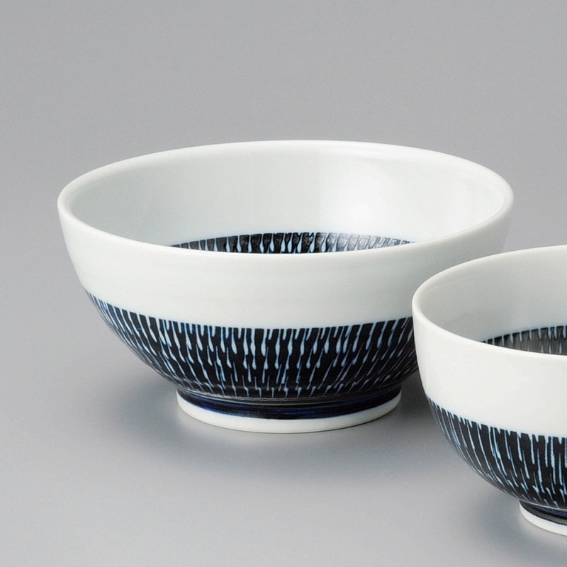 金正陶器 藍色トビカンナさぬき丼 1個(ご注文単位1個)【直送品】