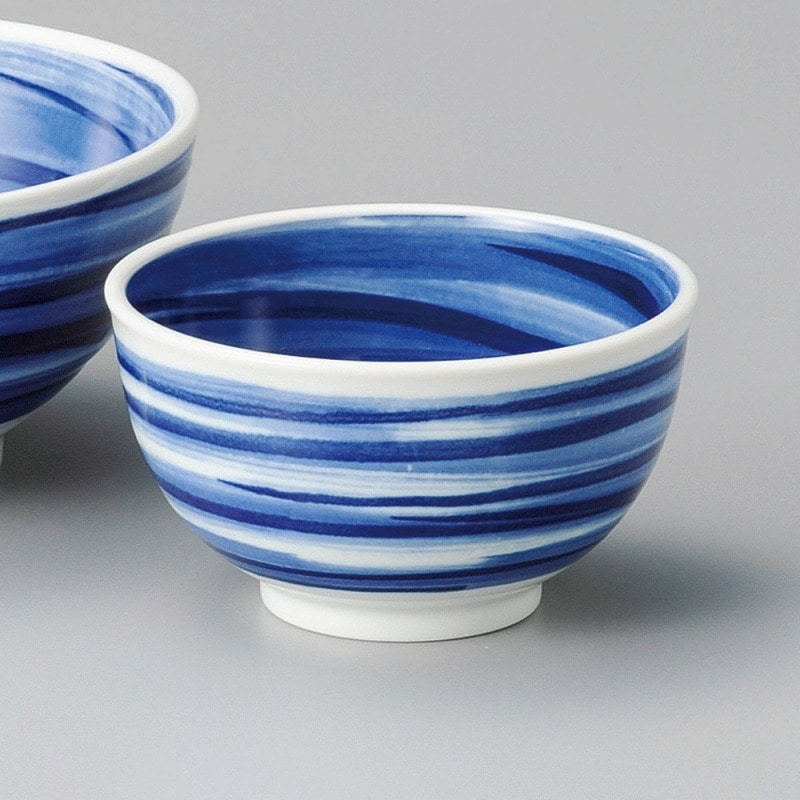 金正陶器 呉須刷毛目軽量丼(小) 1個(ご注文単位1個)【直送品】