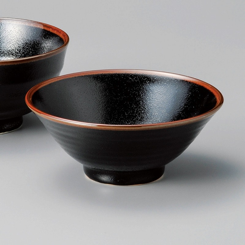金正陶器 ゆず天目5.8そば丼 1個(ご注文単位1個)【直送品】