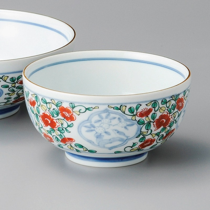 金正陶器 錦京唐草お好み丼(小) 1個(ご注文単位1個)【直送品】