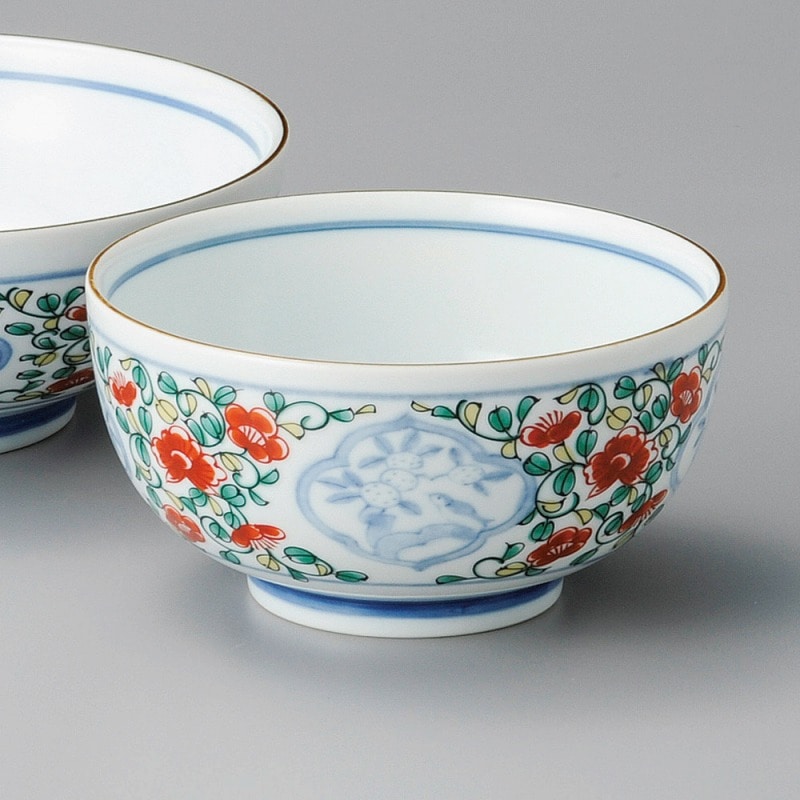 金正陶器 錦京唐草お好み丼(大) 1個(ご注文単位1個)【直送品】