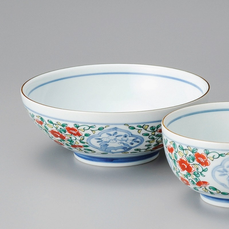金正陶器 錦京唐草麺鉢 1個(ご注文単位1個)【直送品】