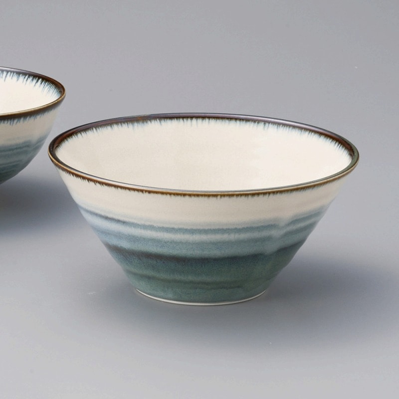 金正陶器 さばトラ水輪6.5麺鉢 1個(ご注文単位1個)【直送品】