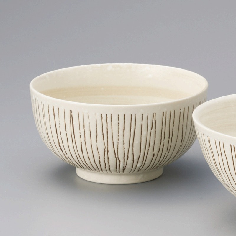 金正陶器 彫十草白お好丼(大) 1個(ご注文単位1個)【直送品】