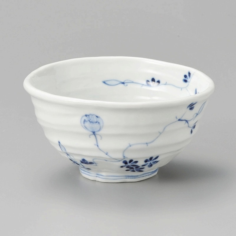 金正陶器 染付花絵変形5.8丼 1個（ご注文単位1個）【直送品】