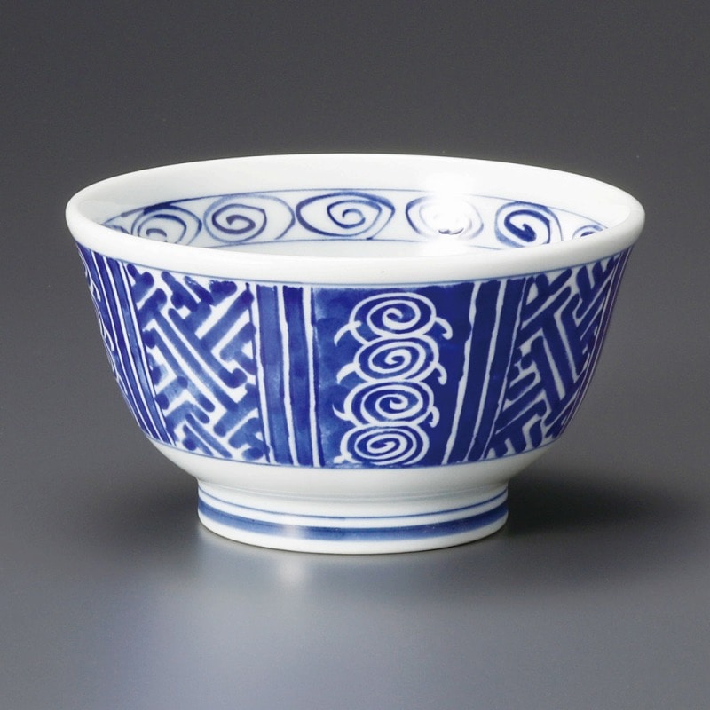 金正陶器 ﾙﾘ祥瑞かきこみ並丼 1個（ご注文単位1個）【直送品】