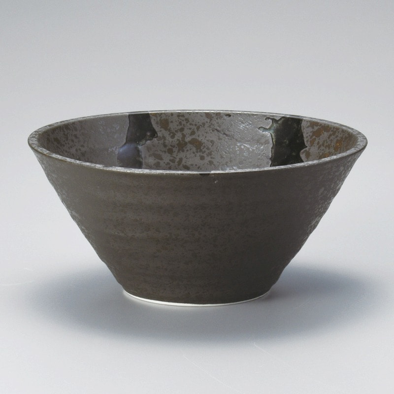 金正陶器 あやとり(黒)水輪6.5めん鉢 1個(ご注文単位1個)【直送品】