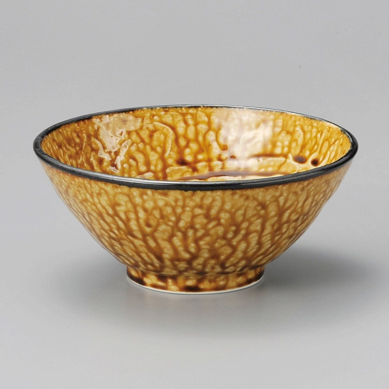 金正陶器 彩いらぼイエロー6.3丼 1個(ご注文単位1個)【直送品】