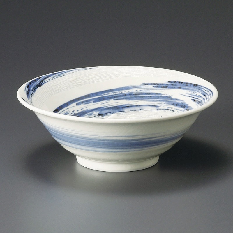 金正陶器 粉引清流7.0反和丼 1個(ご注文単位1個)【直送品】