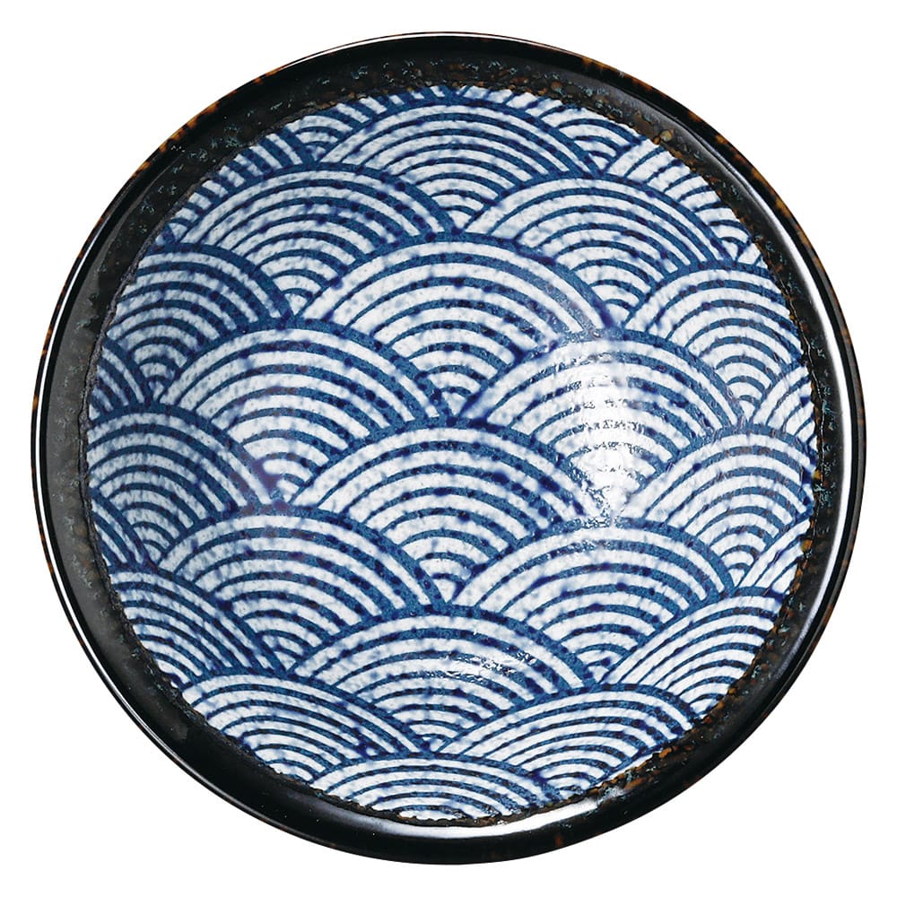 金正陶器 青海波6.3反和丼 1個(ご注文単位1個)【直送品】