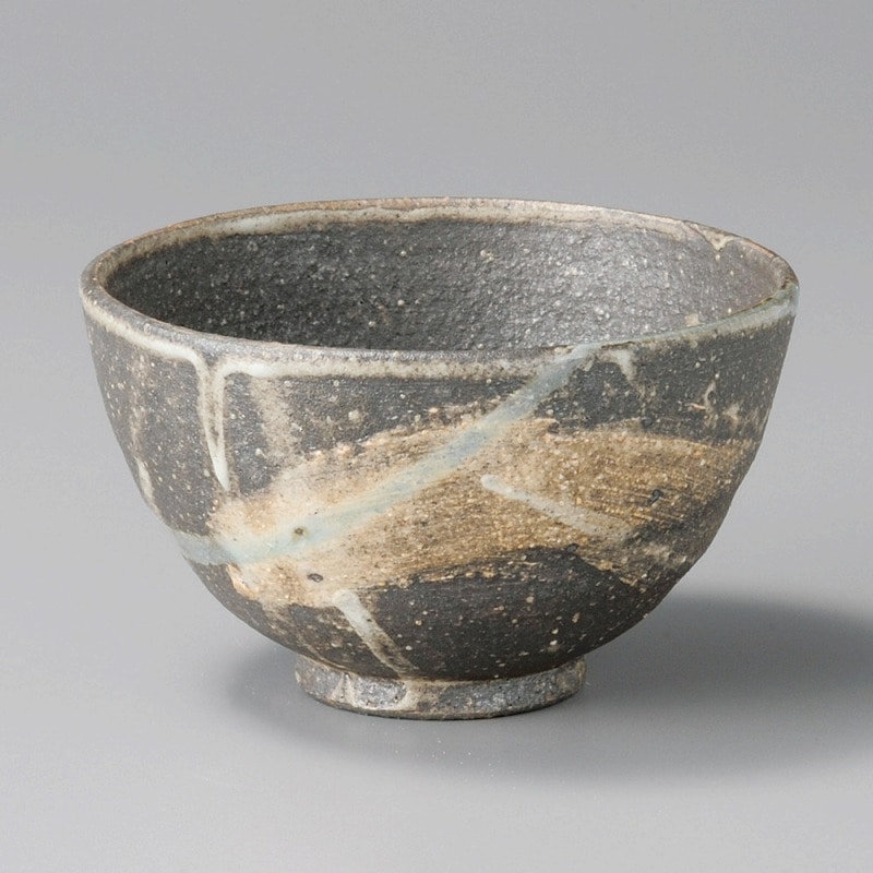 金正陶器 窯変刷毛目流し中丼 1個(ご注文単位1個)【直送品】