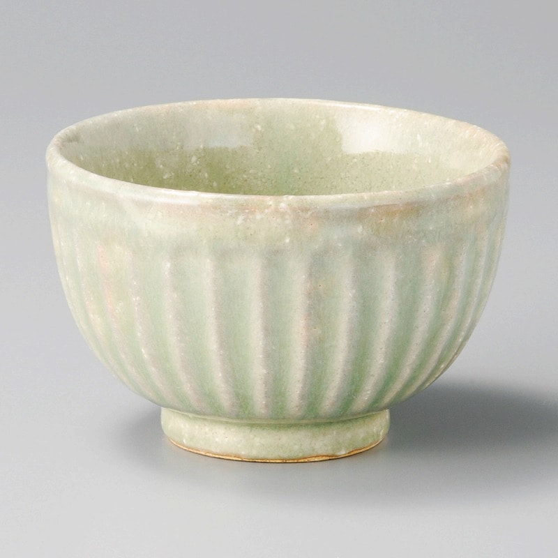 金正陶器 かいらぎ緑釉夏目5.0丼 1個(ご注文単位1個)【直送品】