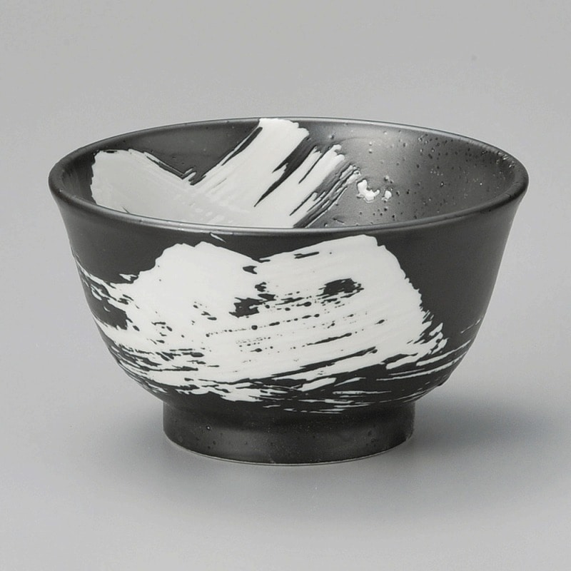 金正陶器 刷毛巻黒かきこみ大丼 1個(ご注文単位1個)【直送品】