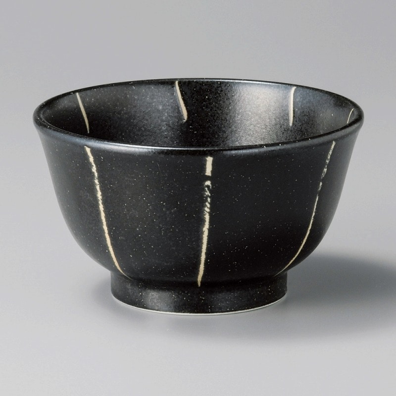 金正陶器 クラフトライン(黒)かきこみ大丼 1個(ご注文単位1個)【直送品】