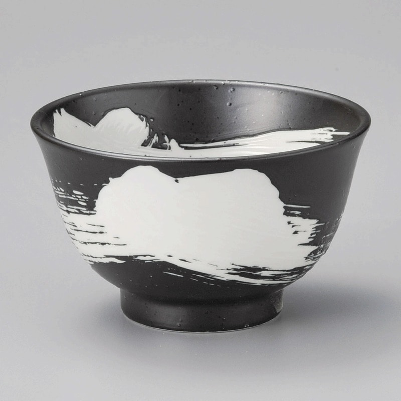 金正陶器 刷毛巻黒かきこみ並丼 1個(ご注文単位1個)【直送品】
