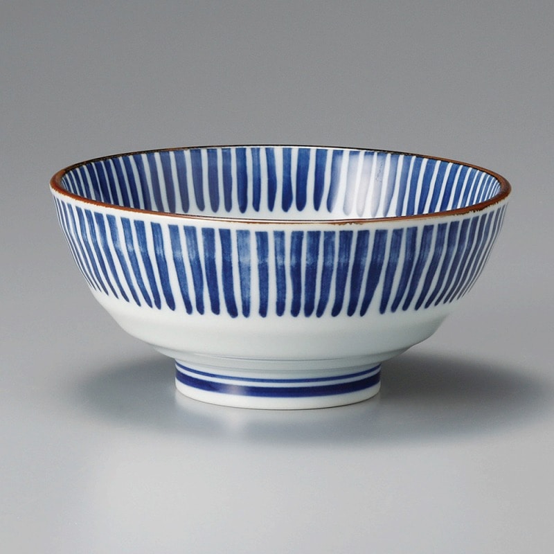 金正陶器 すだれ十草うどん丼(小) 1個(ご注文単位1個)【直送品】