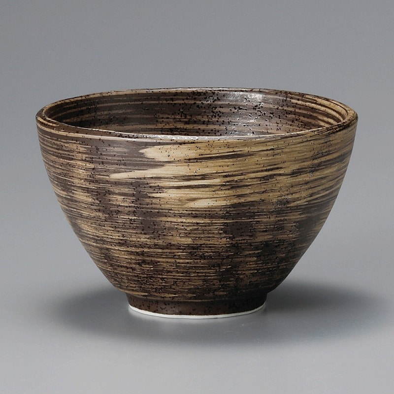 金正陶器 至福(黒)手捻姫丼 1個(ご注文単位1個)【直送品】