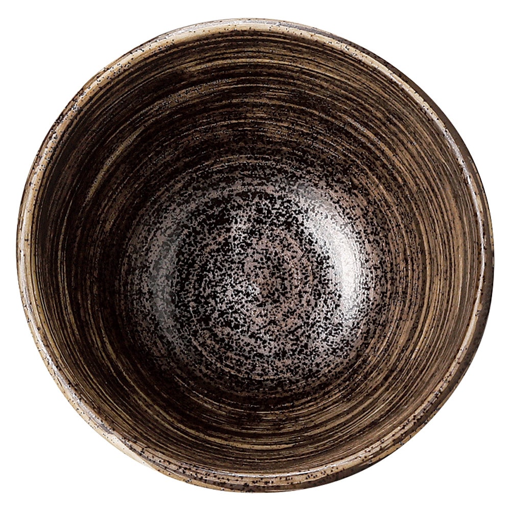 金正陶器 至福(黒)手捻姫丼 1個（ご注文単位1個）【直送品】