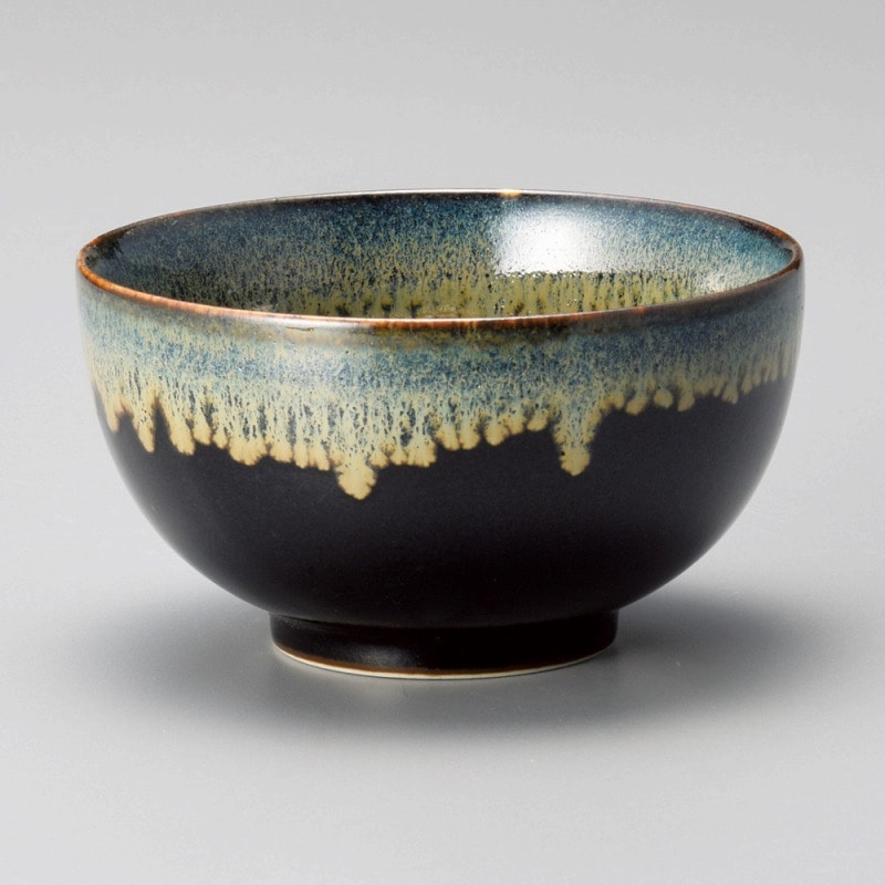 金正陶器 天目白流しお好み丼(小) 1個(ご注文単位1個)【直送品】